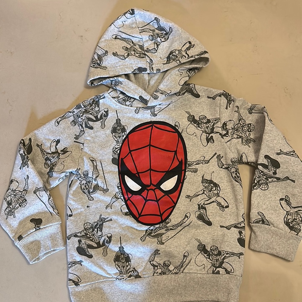 Spiderman Hoodie-4T
